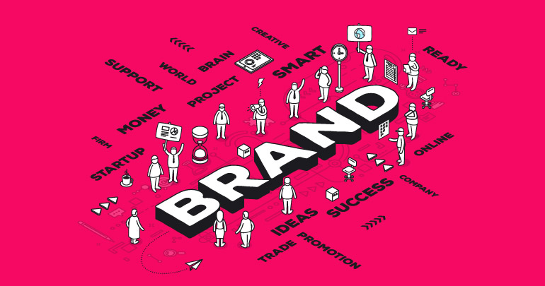 Graphic designer working on logo, brochure and banner concepts for Chennai-based business brand identity